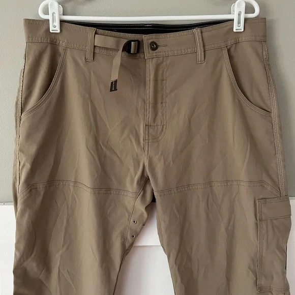 prAna Men’s Stretch Zion Pant II in Sandbar - Picture 5 of 10